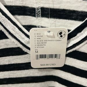 Black and white oversized tshirt